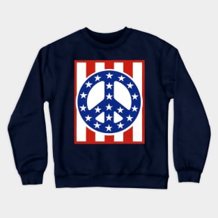 Peace in America Vintage Crewneck Sweatshirt